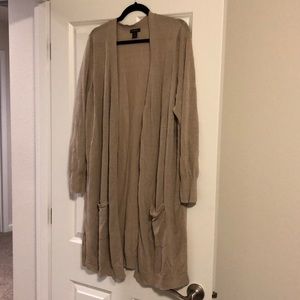 Halogen linen blend cardigan